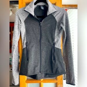 Champion grey sport althleisure zip up jacket